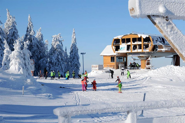 Switch, cours de snowboard  la Station du Lac Blanc